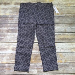 Margaret M Pull On Cropped pants petite silver